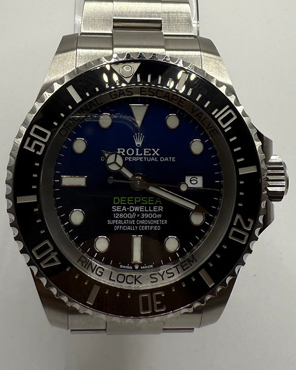 2022 Rolex Deepsea "James Cameron" 44MM D-Blue Dial Oyster Bracelet (126660)