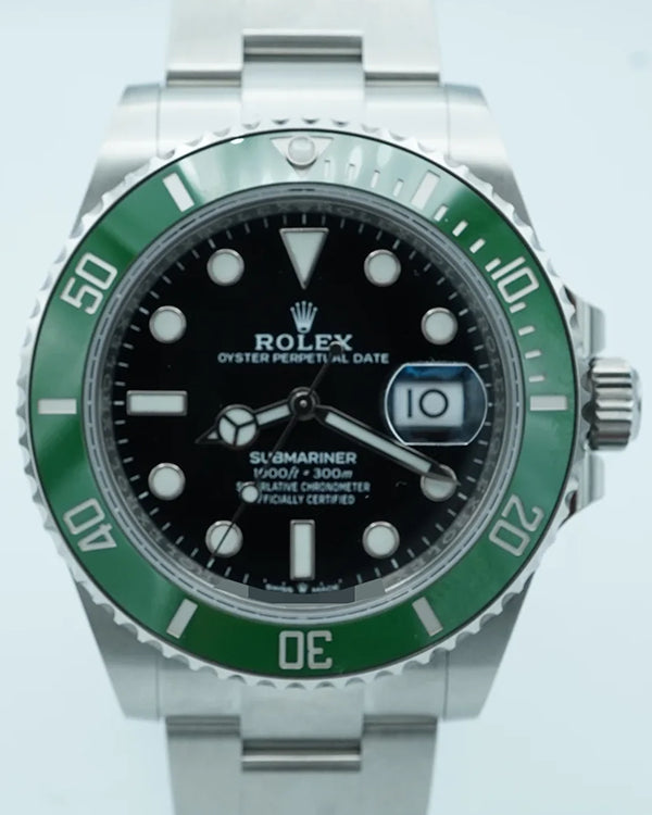 2024 Rolex Submariner Date "Starbucks" 41MM Black Dial Oyster Bracelet (126610LV)