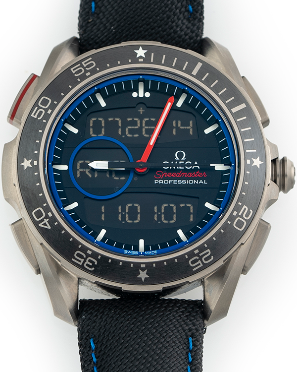 Omega Speedmaster Skywalker X-33 Regatta 45MM Black Dial Textile Strap (318.92.45.79.01.001)