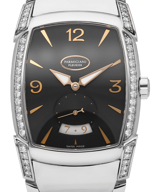 2024 Parmigiani Fleurier  Kalpa Kalparisma 38x31MM Black Dial Steel Bracelet (PFC124-0021400-B00002)