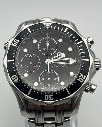 2012 Omega Seamaster Diver 300M 41.5MM Black Dial Steel Bracelet (213.30.42.40.01.001)