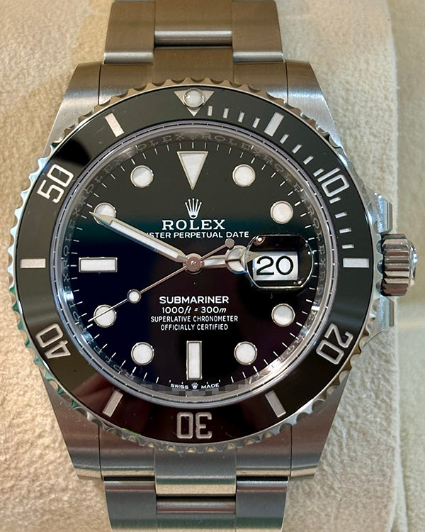 2024 Rolex Submariner Date 41MM Black Dial Oyster Bracelet (126610LN)