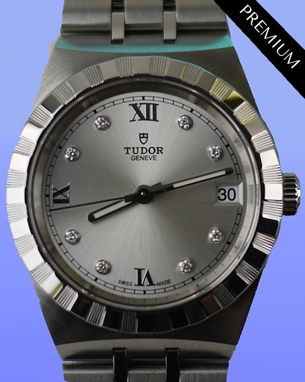 2021 Tudor Royal 34MM Silver Dial Steel Bracelet (28400)