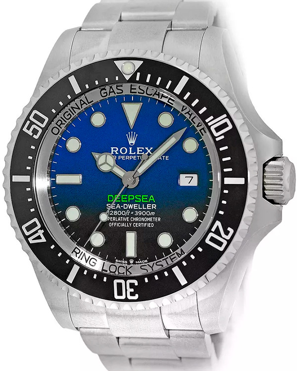 2021 Rolex Sea-Dweller Deepsea "James Cameron" 44MM D-Blue Dial Oyster Bracelet (126660)