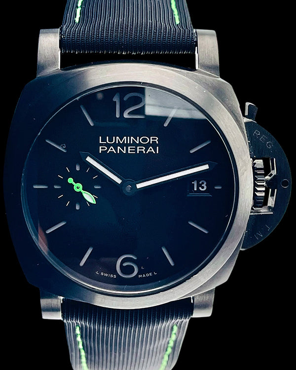 2023 Panerai Luminor Quaranta "Razer" L.E. 40MM Black Dial Textile Strap (PAM01353)