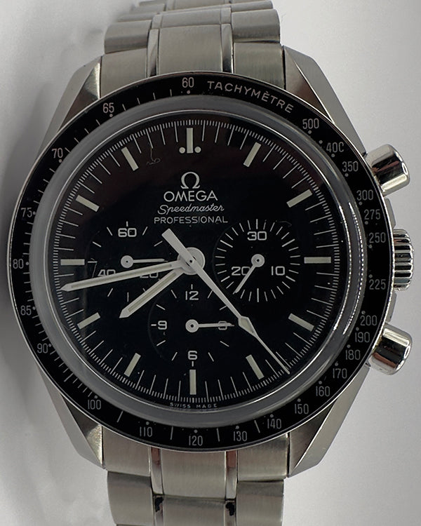 2014 Omega Speedmaster Professional Moonwatch 42MM Black Dial Steel Bracelet (311.30.42.30.01.006)