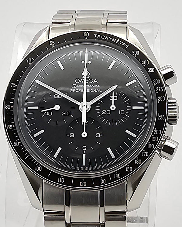 Omega Speedmaster Professional Moonwatch 42MM Black Dial Steel Bracelet (3570.50.00)