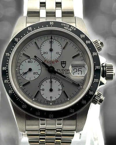 2000 Tudor Prince Date 40MM Grey Dial Steel Bracelet (79260)