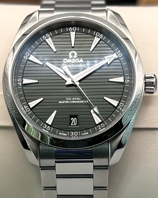 2024 Omega Seamaster Aqua Terra 41MM Green Dial Steel Bracelet (220.10.41.21.10.001)