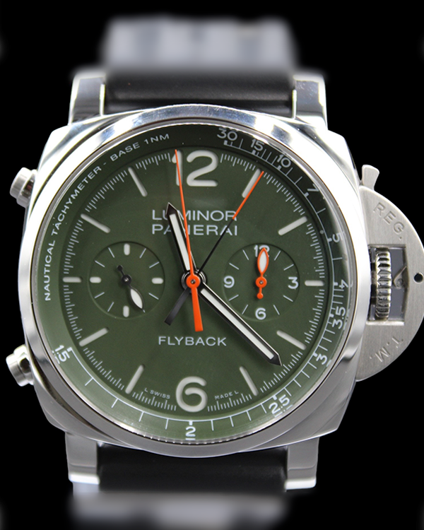 2022 Panerai Luminor Marina Automatic 44MM Green Dial Rubber Strap (PAM01296)