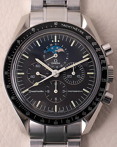 2005 Omega Speedmaster Profesional Moonwatch 42MM Black Dial Steel Bracelet (3576.50.00)