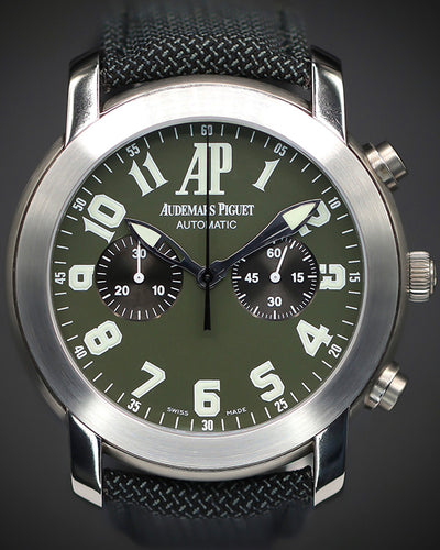 2000 Audemars Piguet Jules Audemars L.E. 48MM Green Dial Textile Strap (25949IP.OO.A001KE.01)