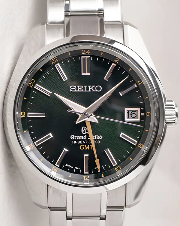 Grand Seiko Hi-Beat 3000 L.E 40MM Green Dial Steel Bracelet (SBGJ005G)