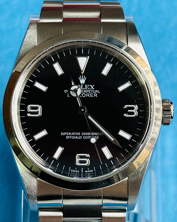 Rolex Explorer 36MM Black Dial Oyster Bracelet (14270)