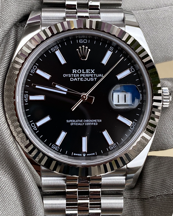 2024 Rolex Datejust 41MM Black Dial Jubilee Bracelet (126334)