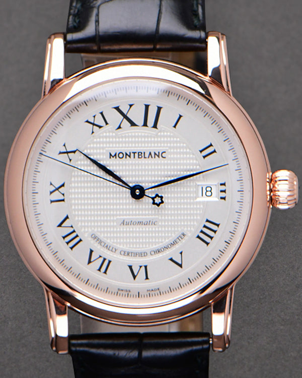 Montblanc Star Legacy 40MM Beige Dial Leather Strap (102346)