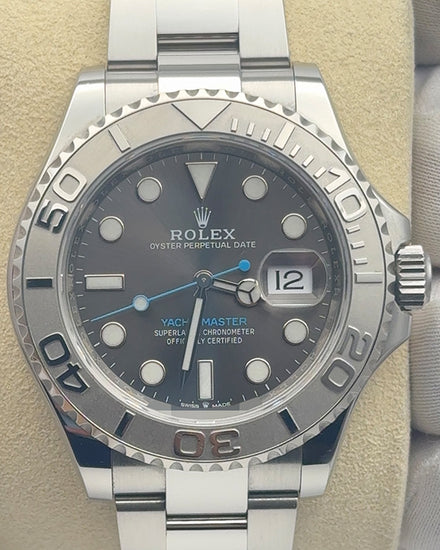 2020 Rolex Yacht-Master 40MM Grey Rhodium Dial Oyster Bracelet (126621)