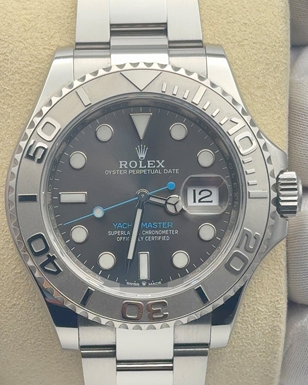 2020 Rolex Yacht-Master 40MM Grey Rhodium Dial Oyster Bracelet (126621)