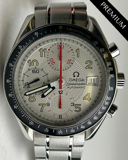 Omega Speedmaster Date Mark 40 Chronograph 40MM Silver Dial Steel Bracelet (375.0083)