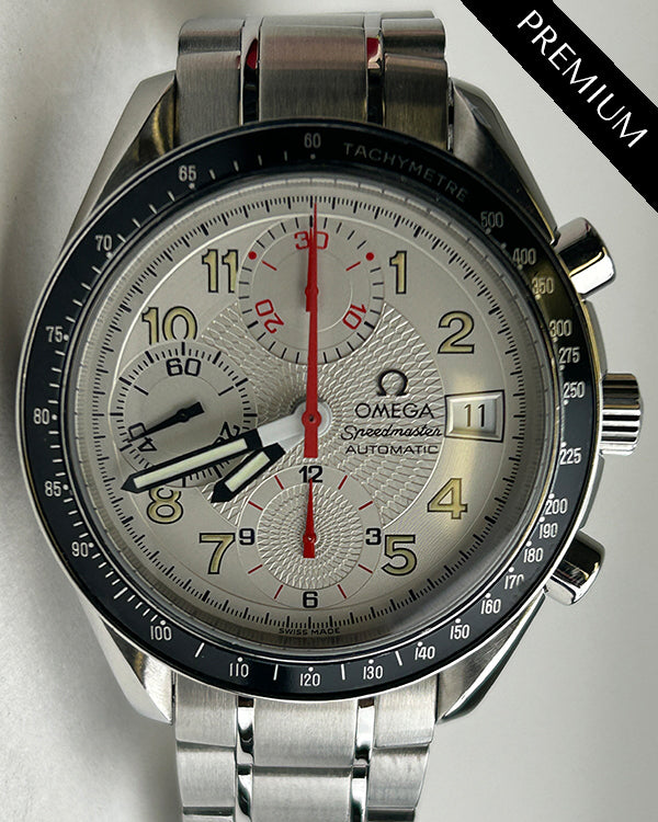Omega Speedmaster Date Mark 40 Chronograph 40MM Silver Dial Steel Bracelet (375.0083)