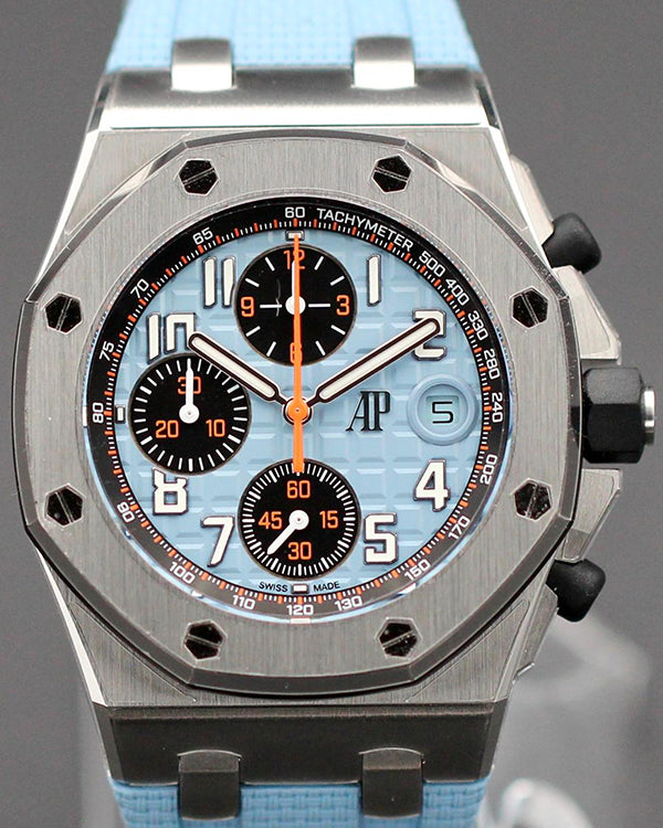 2023 Audemars Piguet Royal Oak Offshore 42MM Blue Dial Rubber Strap (26238ST.OO.A340CA.01)