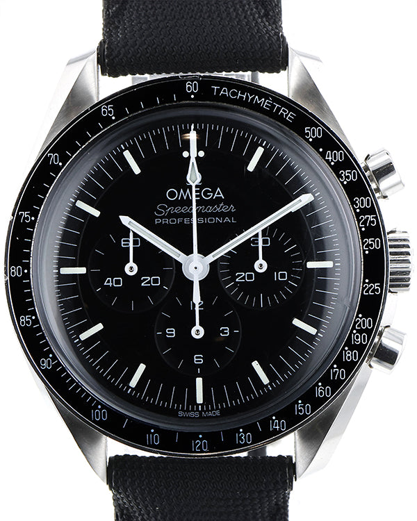 Omega Speedmaster Professional Moonwatch 42MM Black Dial Textile Strap (311.33.42.30.01.001)