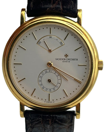 Vacheron Constantin Historiques 36MM White Dial Leather Strap (48101)