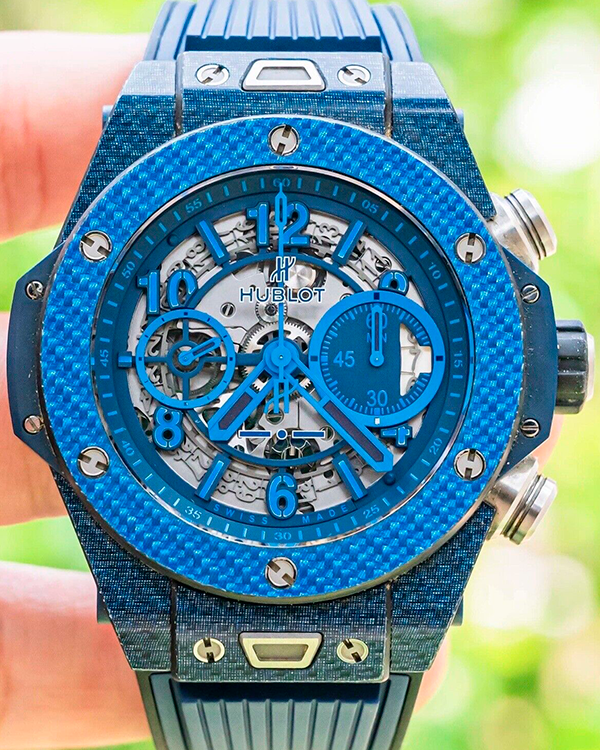 Hublot Big Bang Unico Italia Independent 45MM Skeleton Dial Rubber Strap (411.YL.5190.NR.ITI15)