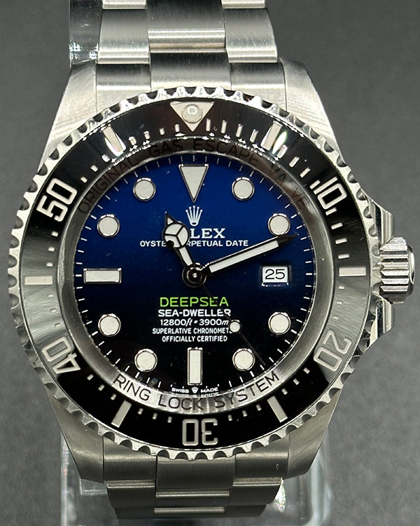 2021 Rolex Sea-Dweller Deepsea "James Cameron" 44MM D-Blue Dial Oyster Bracelet (126660)