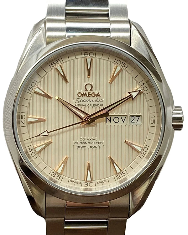 Omega Seamaster Aqua Terra 43MM Silver Dial Steel Bracelet (231.10.43.22.02.003)