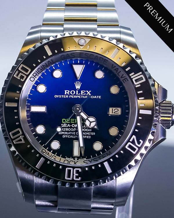 2023 Rolex Sea-Dweller Deepsea "James Cameron" Oystersteel Blue/Black Gradient Dial (136660)