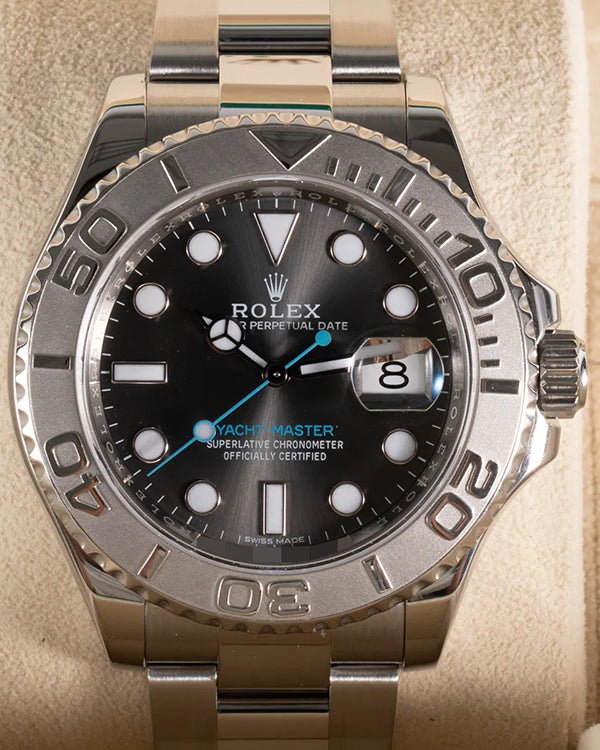 2016 Rolex Yacht-Master 40MM Rhodium Dial Oyster Bracelet (116622)