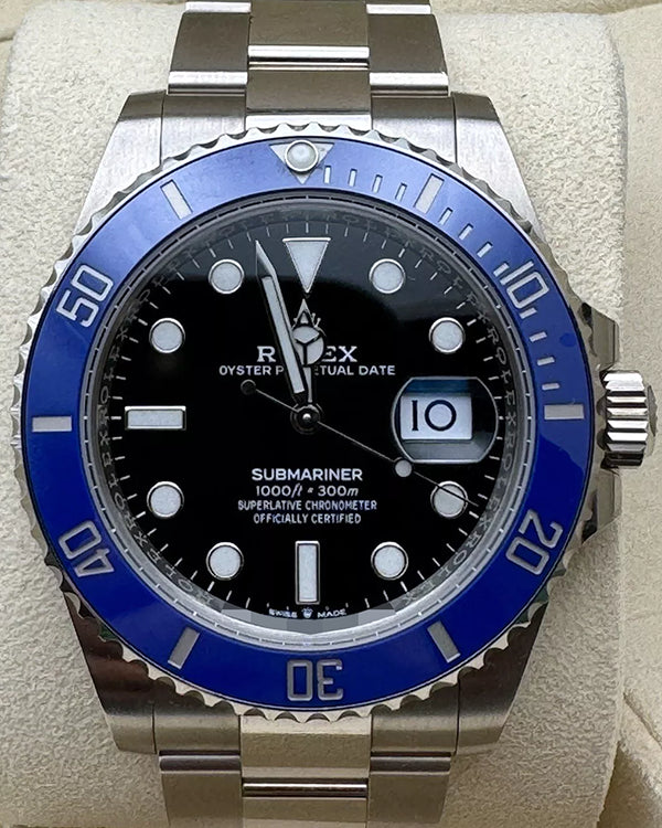 2021 Rolex Submariner Date "Cookie Monster" 41MM Black Dial Oyster Bracelet (126619LB)