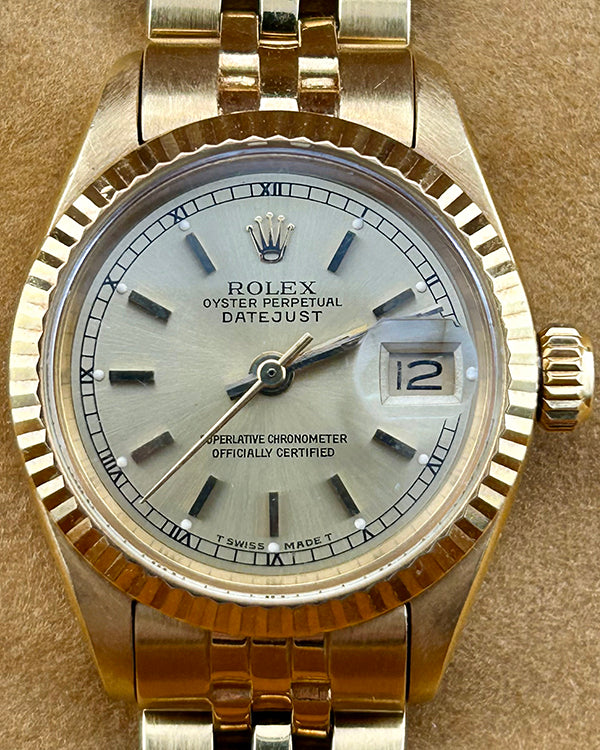 Rolex Lady-Datejust Vintage 26MM Champagne Dial Jubilee Bracelet (6917)