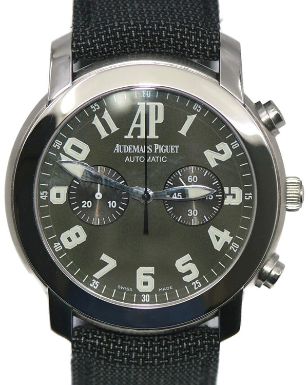 Audemars Piguet Jules Audemars L.E. 48MM Green Dial Textile Strap (25949IP.0.0001KE.01)