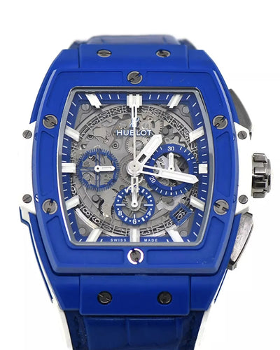 Hublot Spirit Of Big Bang L.E. 42MM Skeleton Dial Leather/Rubber Strap (641.EX.5129.LR)