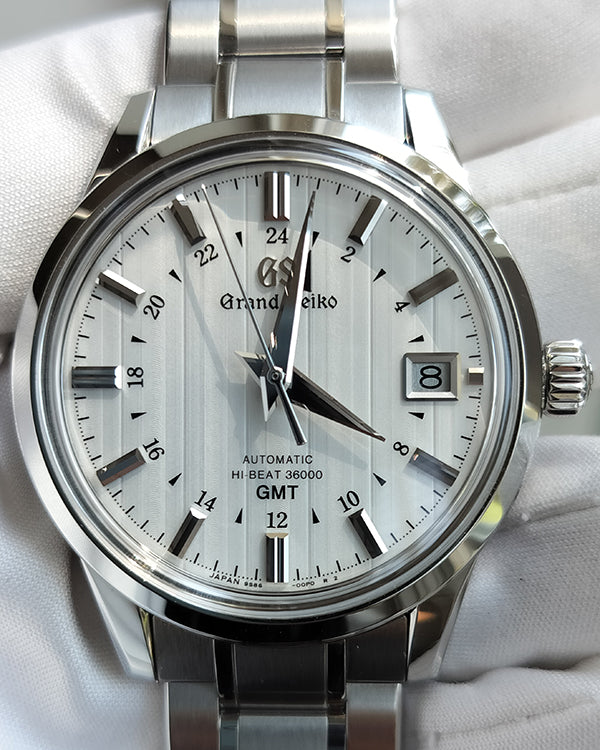 2024 Grand Seiko Elegance 39.5MM White Dial Steel Bracelet (SBGJ271G)