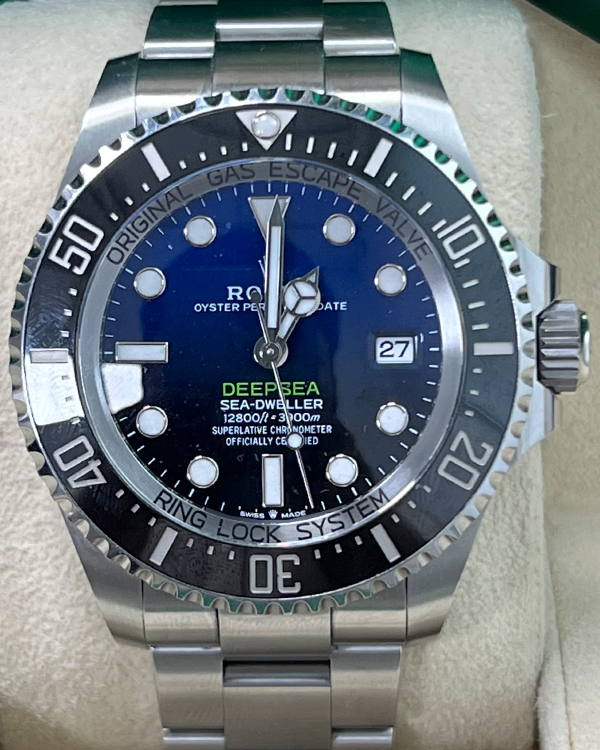 2022 Rolex Sea-Dweller Deepsea "James Cameron" 44MM D-Blue Dial Oyster Bracelet (136660)