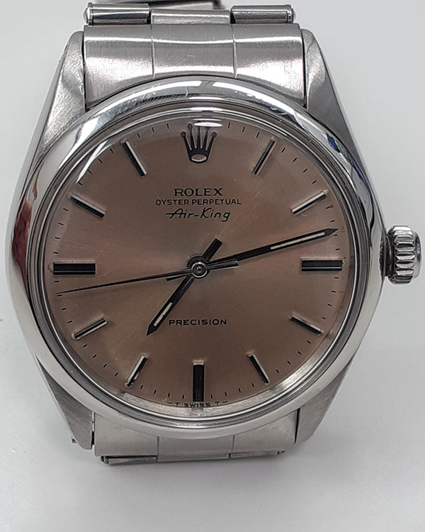 Rolex Air-King 34MM Silver Dial Oyster Bracelet (5500)