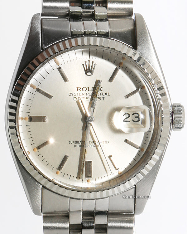 Rolex Datejust 36MM Silver Dial Jubilee Bracelet (16014)