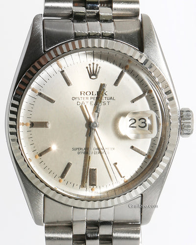 Rolex Datejust 36MM Silver Dial Jubilee Bracelet (16014)