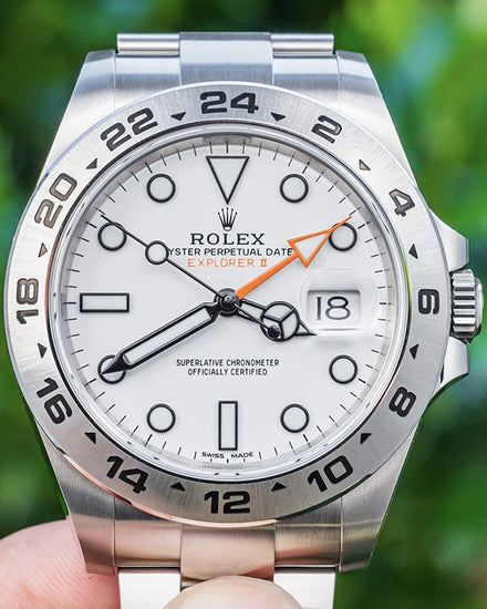 2020 Rolex Explorer II "Polar" 42MM White Dial Oyster Bracelet (216570)