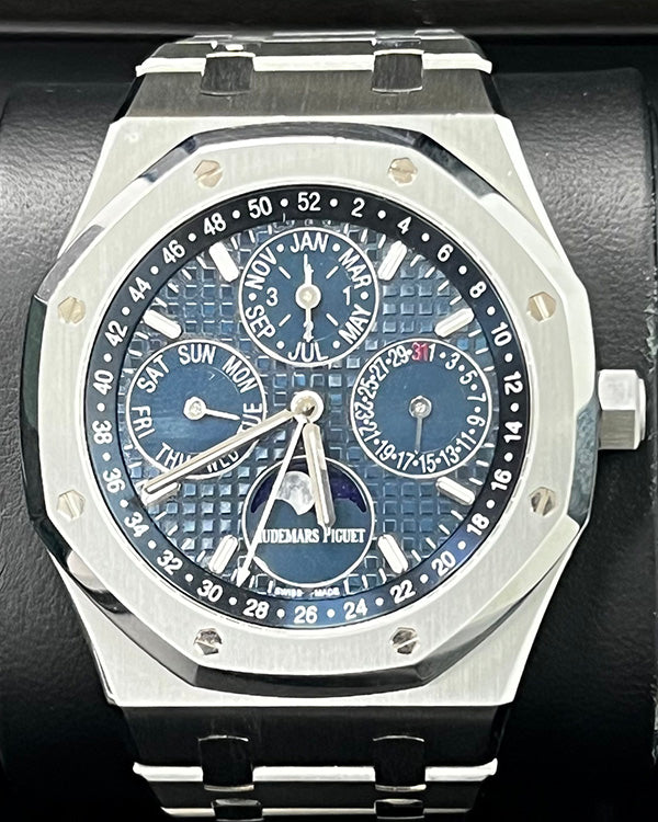 2021 Audemars Piguet Royal Oak 41MM Blue Dial Steel Bracelet (26574ST.OO.1220ST.03)