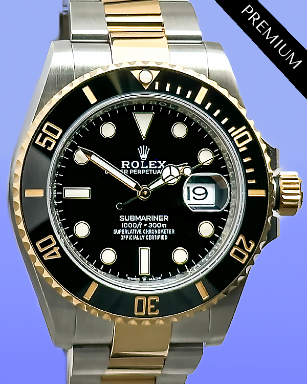 2024 Rolex Submariner Date 41MM Black Dial Two-Tone Oyster Bracelet (126613LN)