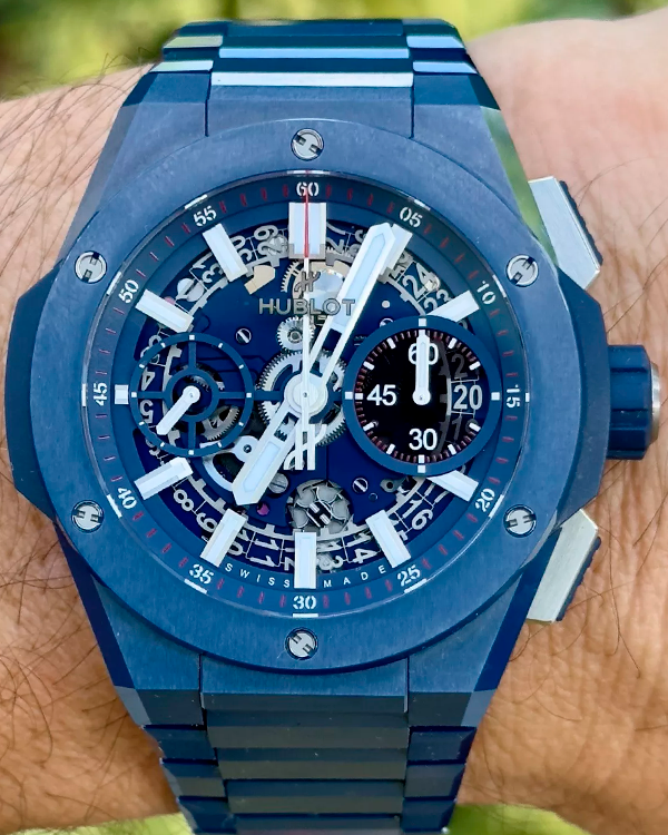 2021 Hublot Big Bang Integrated 42MM Skeleton Dial Ceramic Bracelet (451.EX.5123.EX)