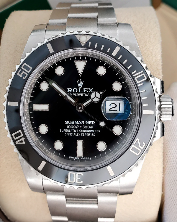 Rolex Submariner Date 40MM Black Dial Oyster Bracelet (116610LN)