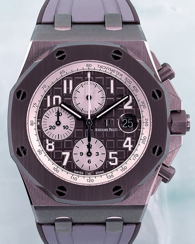 Audemars Piguet Royal Oak Offshore Chronograph "Ghost" 42MM Grey Dial Rubber Strap (26470IO.OO.A006CA.01)