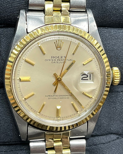 Rolex Datejust 36MM Champagne Dial Two-Tone Jubilee Bracelet (1601)