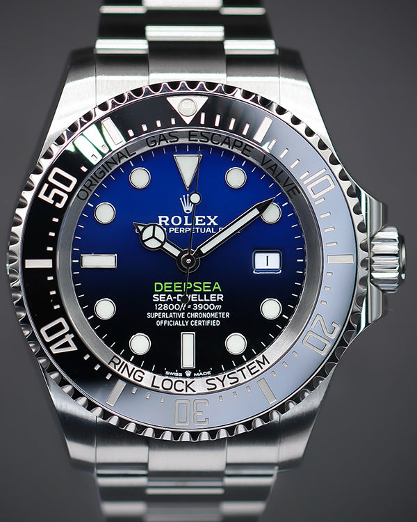 2022 Rolex Deepsea "James Cameron" 44MM D-Blue Dial Oyster Bracelet (126660)