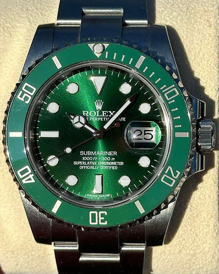 Rolex Submariner Date “Hulk” 40MM Green Dial Oyster Bracelet (116610LV)